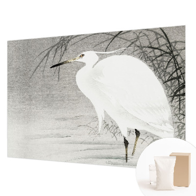 Wallpaper mural for living room featuring a water landscape