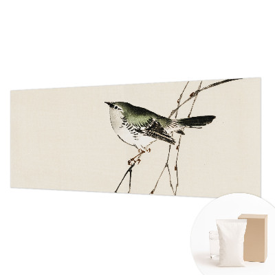 Wall mural for bedroom with a harmonious bird design