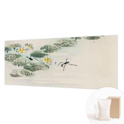 Bedroom wall mural wallpaper featuring a calm water design