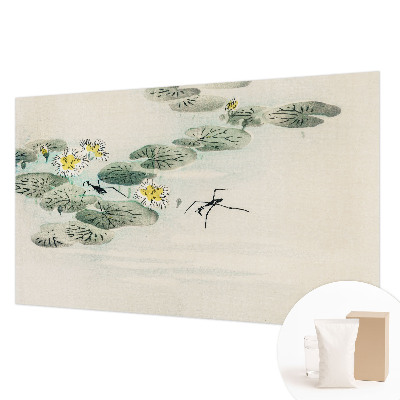 Bedroom wall mural wallpaper featuring a calm water design
