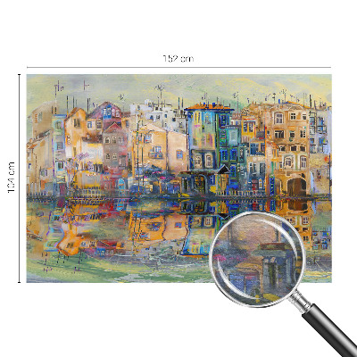 Premium wall mural for bedroom Magical city