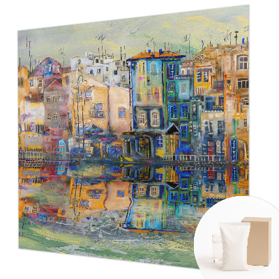 Premium wall mural for bedroom Magical city