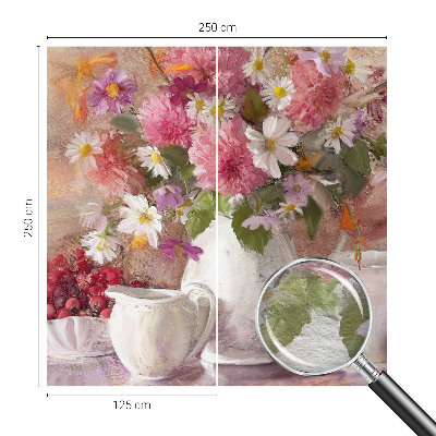 Premium photo wallpaper Wildflowers