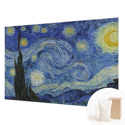 Decorative wall mural for living room with the Night Vortex design