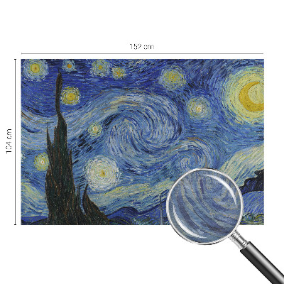 Decorative wall mural for living room with the Night Vortex design