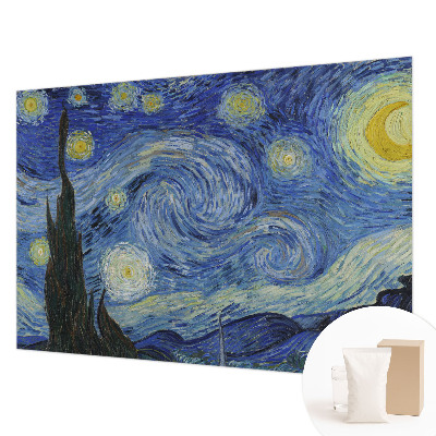 Decorative wall mural for living room with the Night Vortex design