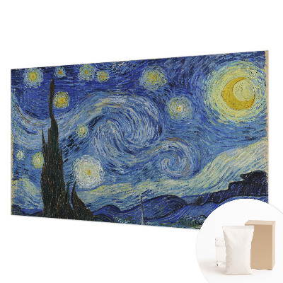 Decorative wall mural for living room with the Night Vortex design