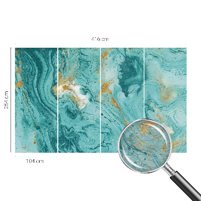 Non-woven wall mural Sea waves