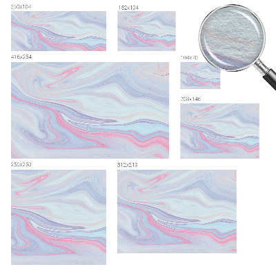 Non-woven photo wallpaper Pastel swirl