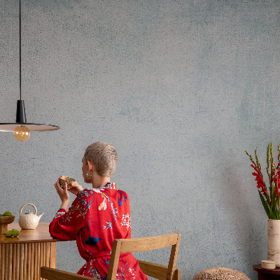 Photo wall mural with a gray concrete pattern