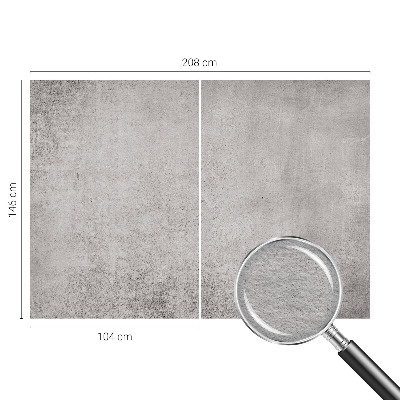 Wallpaper mural for living room with a concrete pattern