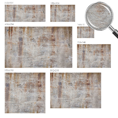 Wall mural for bedroom Raw surface