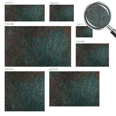 Wall mural for living room with a rustic surface finish
