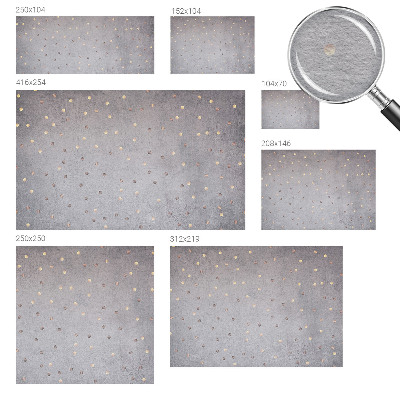 Bedroom wall mural wallpaper with a symmetrical dotted pattern