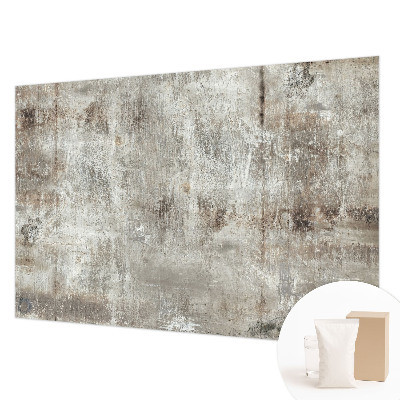 Large wallpaper mural with an industrial space design