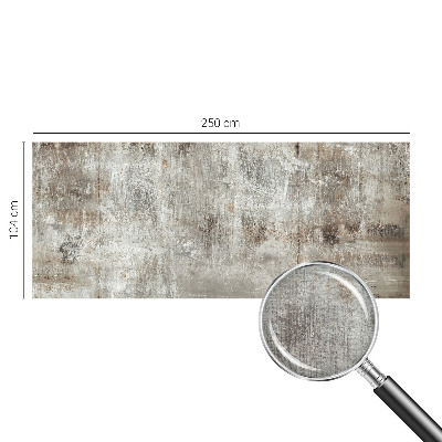 Large wallpaper mural with an industrial space design