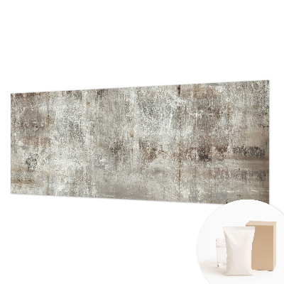 Large wallpaper mural with an industrial space design