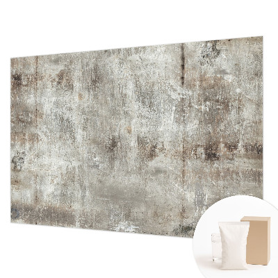 Large wallpaper mural with an industrial space design