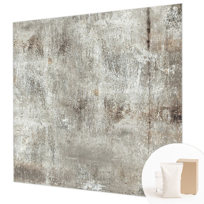 Large wallpaper mural with an industrial space design