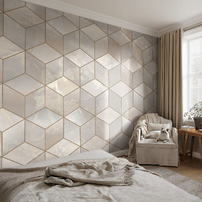 Large wall mural Geometric mosaic
