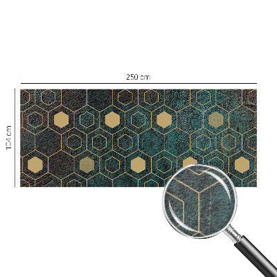 Large wall mural wallpaper Geometric hexagons