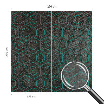 Modern wall mural Geometric pattern