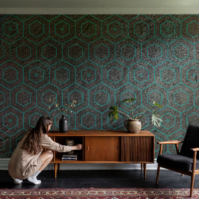 Modern wall mural Geometric pattern