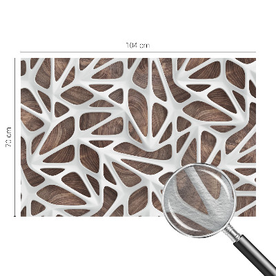 Modern wall mural for living room featuring the 