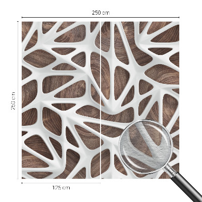 Modern wall mural for living room featuring the 