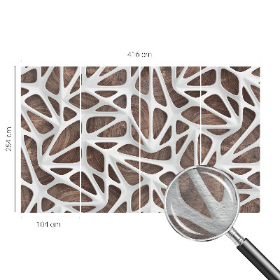 Modern wall mural for living room featuring the 