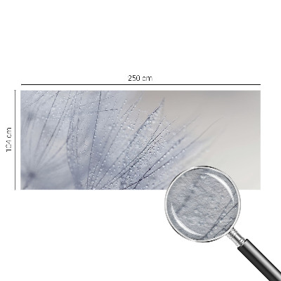 Premium wall mural for bedroom Dewy dandelion