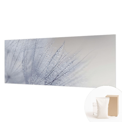 Premium wall mural for bedroom featuring a dewy dandelion design