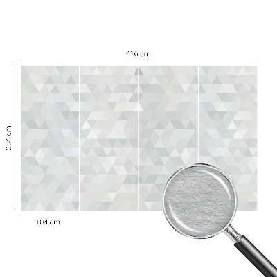Premium photo wallpaper with a gray pattern