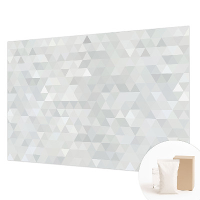 Premium photo wallpaper with a gray pattern