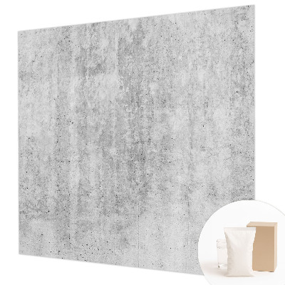 Decorative wall mural for living room with a concrete wall design