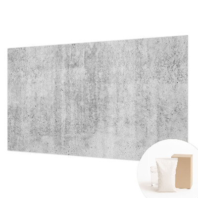 Decorative wall mural for living room with a concrete wall design