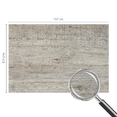 Wall mural with a wooden rings design