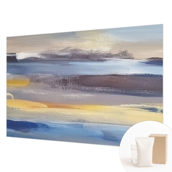 Non-woven photo wallpaper with a peaceful landscape design