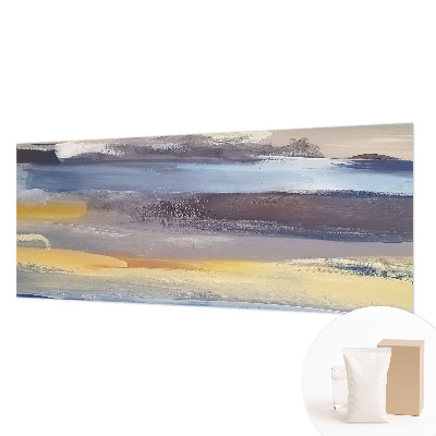 Non-woven photo wallpaper with a peaceful landscape design