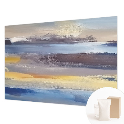 Non-woven photo wallpaper with a peaceful landscape design