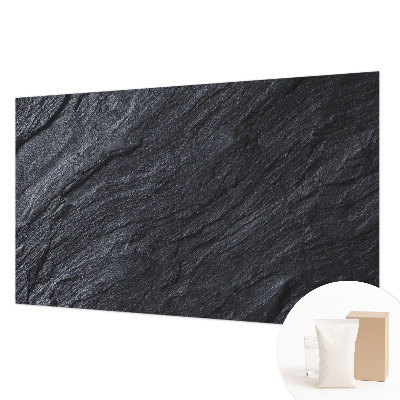 Wallpaper mural with a stone structure motif