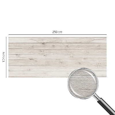 Wall mural for bedroom with a natural wood design