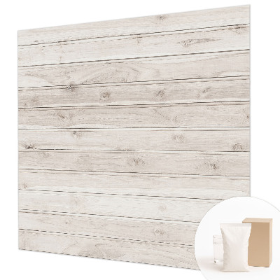 Wall mural for bedroom with a natural wood design