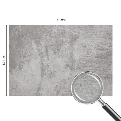 Wallpaper mural for living room with a raw concrete finish