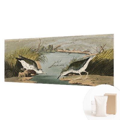Large wall mural wallpaper featuring a peaceful landscape