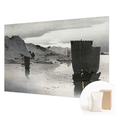 Large wallpaper mural Evening bay