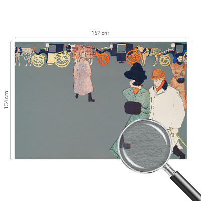 Modern wall mural Coach costumes