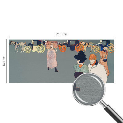 Modern wall mural Coach costumes