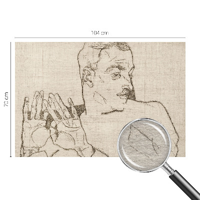 Modern wall mural for living room A distinctive character