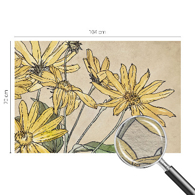 High quality photo wallpaper Watercolor flowers